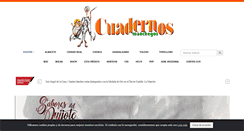 Desktop Screenshot of cuadernosmanchegos.com